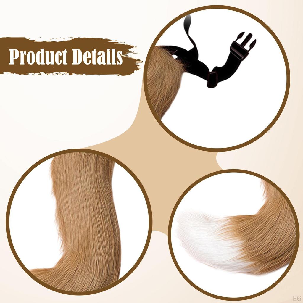 Cosplay Animal Tail Anime Dress up Costume Accessories for Animals Themed Parties