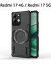 For Redmi 17 4G / Redmi 17 5G Case Hard Armor Shockproof Magnetic Case Heat Dissipation Shockproof TPU PC Hybrid Cover