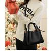 Vegetable Basket Soft Leather Women's Bag Handbag Feeling Shoulder Bag Crossbody Atmosphere Versatile Bucket Shoulder Bag Women
