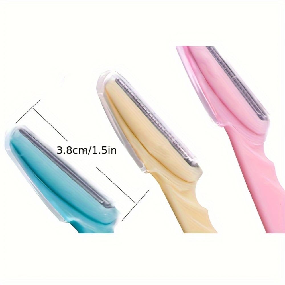 Womens Precision Hair Removal Set 12/24 Pcs  - Safe and Painless Eyebrow Trimmer & Shaver - for Effortless Facial & Body Grooming