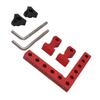 90 Degree Positioning Squares Aluminum Alloy Woodworking Right Angle Corner Clamping Square Tool for Picture Frame Box