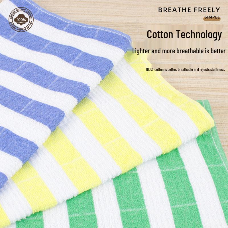 2024 Black Cat Striped Face Wash Towel - Beautiful, Thin, Home Use, Great Gift