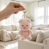 Cartoon Stuffed Pig Pendant Cute Bag Hanging Bag Charm Plush Pig Keychain  Gifts