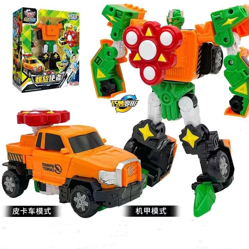 Hello Kabouter Transformer RICOSP AIENT Mechanical vehicle Car robot Rescue alliance Transformer car action figure Toy