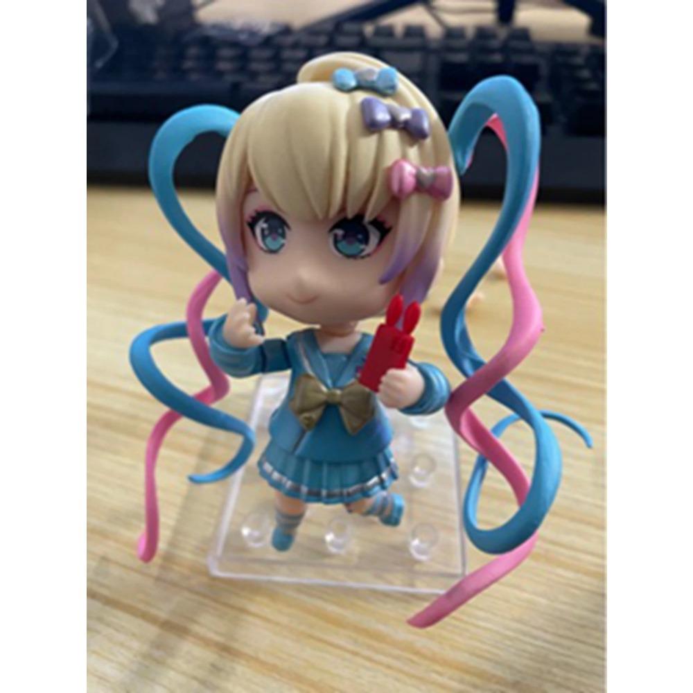 10cm bedürftiges Mädchen Überdosis Anime Figur OB11 Parade KAngel Actionfiguren Virtueller Uploader PVC Sammlermodell Ornamente Spielzeug