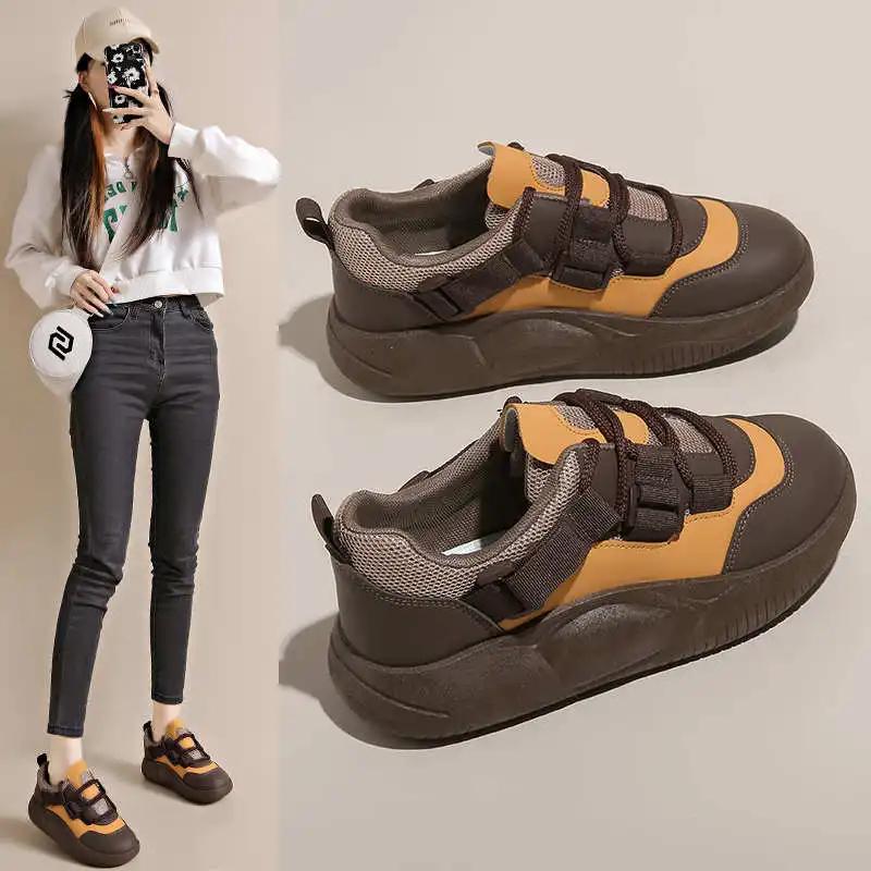 Fashion Spring Lace Up Woman Shoes Size 48 Loafers Running Slide Size 49 Sneakers Sports Retro Link Vip Shows Teniz Portable