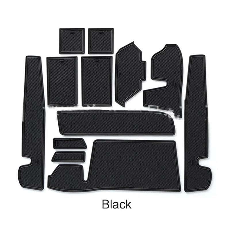 

Резиновый коврик с дверной канавкой для Toyota, вместительный бак M900 Daihatsu Thor 2016 ~, подушка, слот для хранения ворот, подставка, пыленепроницаемая наклейка чёрный