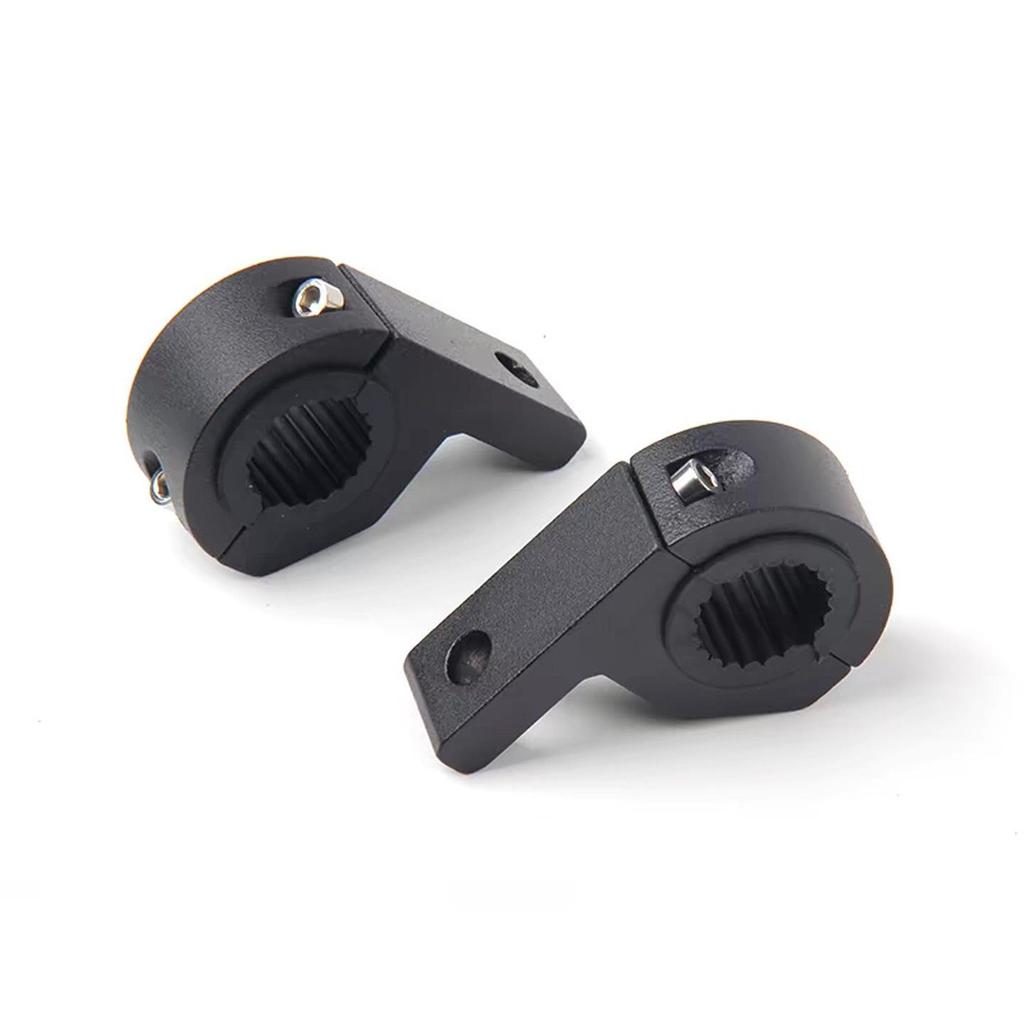 Universal Electric Motorcycle LED Spotlight Bracket – Adjustable Multifunctional Guard Clamp for Extension and Mounting.