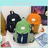 Lightweight Kids Hiking Backpack With Colorblock Design For School Use Outdoor
