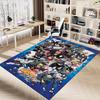1pc Naruto Movie Poster Carpet for Playroom Bedroom Living Room Sofa Home Decor,kids Game Area Rug Non-slip Floor Mat Y723111