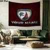 Custom Name Chesterfield F.C Printed Tapestry – Wall Hanging for Bedrooms, Dorms, and Home Decor