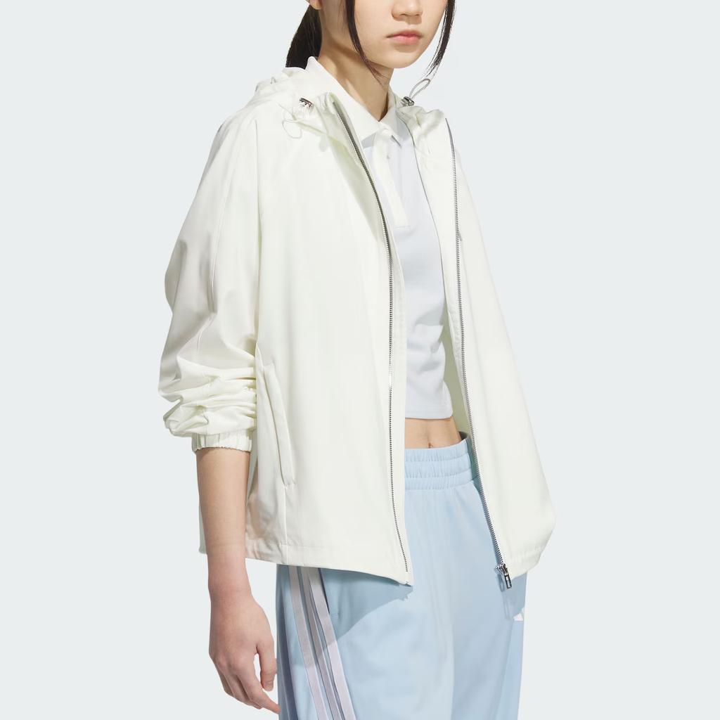 adidas Must Haves Ss25 All Day Logo Sports Casual Loose Long Sleeve Jacket Women Jacket KC0026