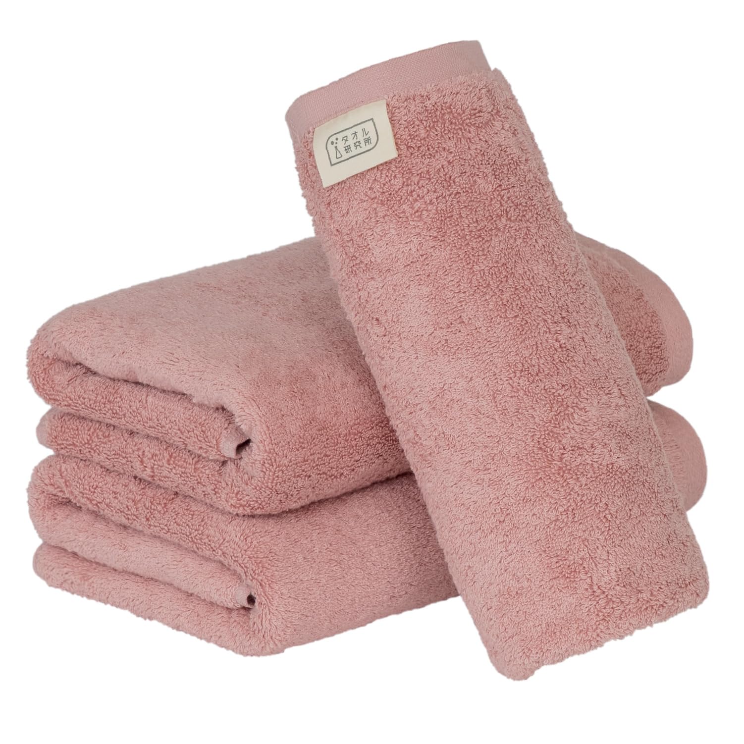 

Полотенце Лаборатория Мини Банное Туманный Набор Быстрый Японская Технология [Богатый Объём] #003 Полотенца, Розовый, 3, Качество Отеля, Толстый, Пушистый, Высокая Воздухопроницаемость,