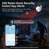 Mini Zigbee Human Presence Sensor 24G Mmwave Radar Detector Occupancy Sensor,Static/Motion Detect,For Tuya Home Assistant Z2MQTT