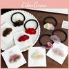 Premium Aesthetic Acetate Cloud Hair Tie Versatile Golden Label Hair Clip For High Ponytail