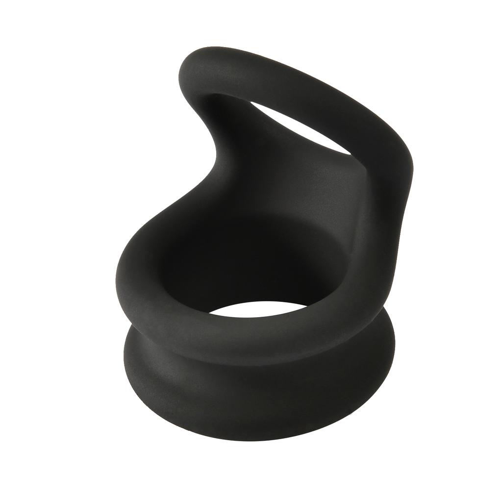 Small Medium Large Silicone Double Cock Ring Lock Delay Ejaculation Male Penis Ring Ball Stretcher Bondage Sex Toy Men