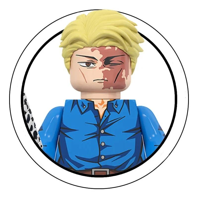 WM6202 WM6201 WM6200 WM6140 WM6139 Jujutsu Kaisen Byggeklosser Mini Actionfigur Itadori Yuji Gojo Satoru Ryomen Gaver Leker