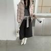 New hooded short down jacket women's simple puff cloud coat small loose winter coat