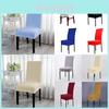 Premium Stretch Spandex Dining Room Chair Cover For Elegant Furniture Decor