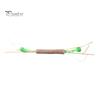 Safe Kitten Teething Toy Mesh Tube Cat Toy, Interactive Chew Flexible with Linen Teaser Wand Wrap And Plush Balls, for Indoor Cats Boredom Relief