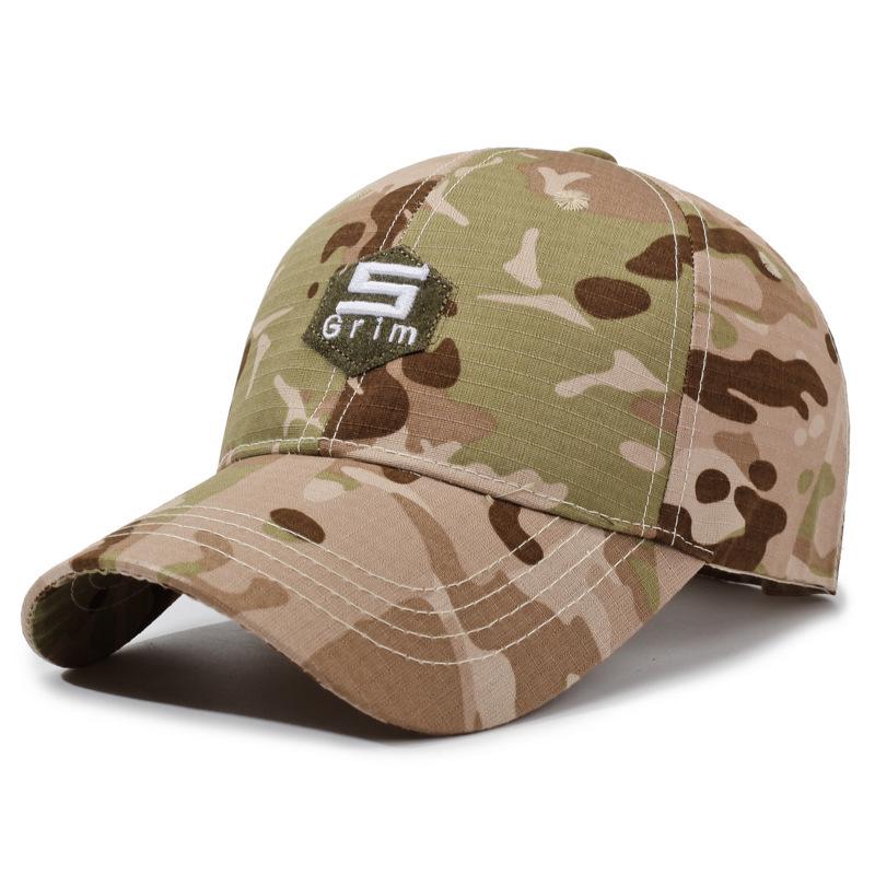Men's Tactical Duckbill Cap - Snake Pattern Camouflage, Sun Protection, Outdoor Mountaineering Hat for Spring and Autumn.