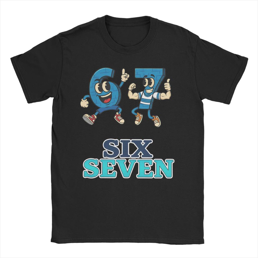 Men Women TShirt Steal a Brainrot Six Seven 67 Italian Brainrot Gaming  Funny Cotton Tees Short Sleeve  T Shirts Tops Big Size