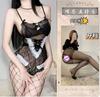 Sexy lingerie girl small fresh pink pajamas back cross strap sexy miniskirt women's suit underwear