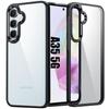 Case - Samsung - Galaxy A35 5G - Shockproof - Transparent Rigid Back - Black