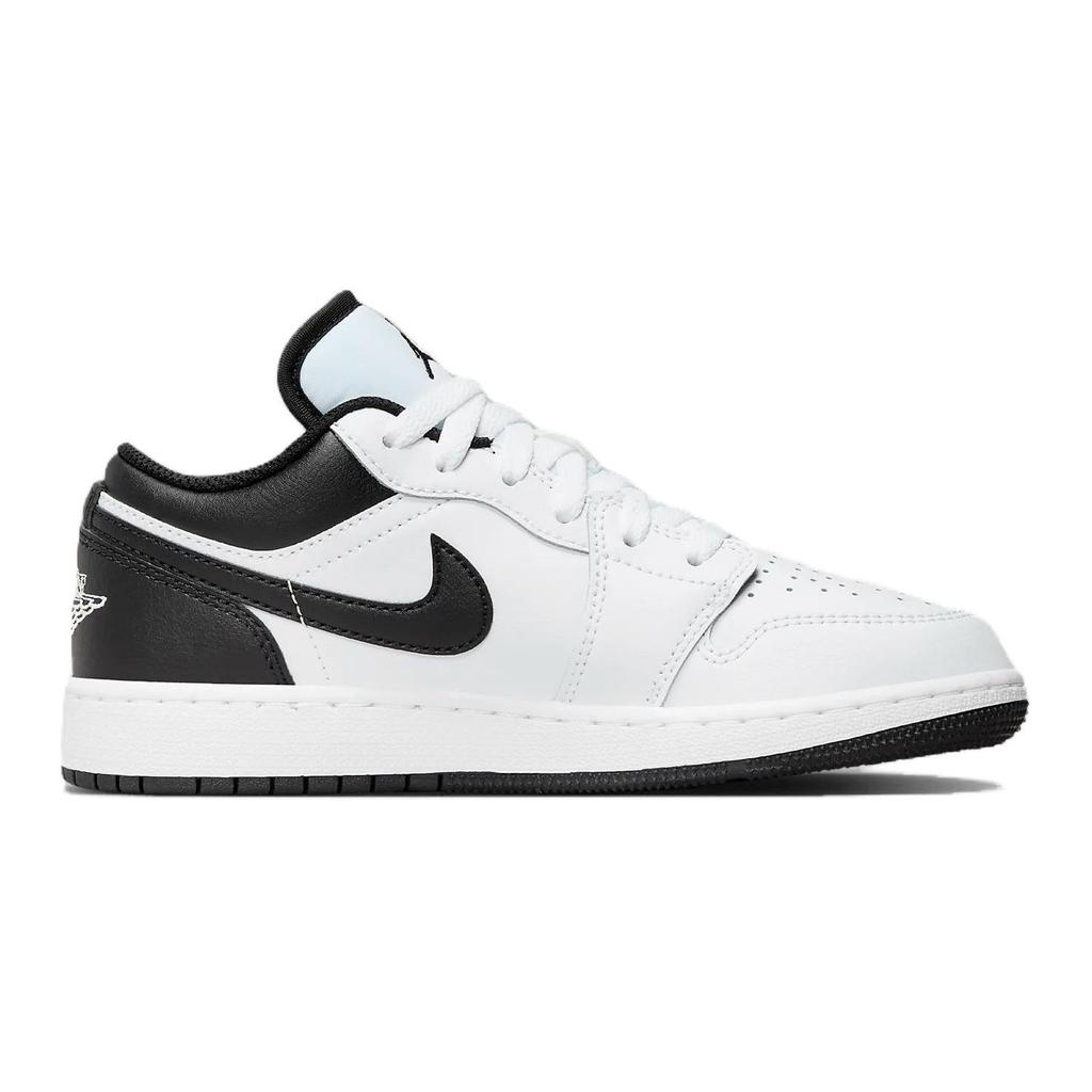 Jordan 1 Bajo Blanco Negro GS 553560-132