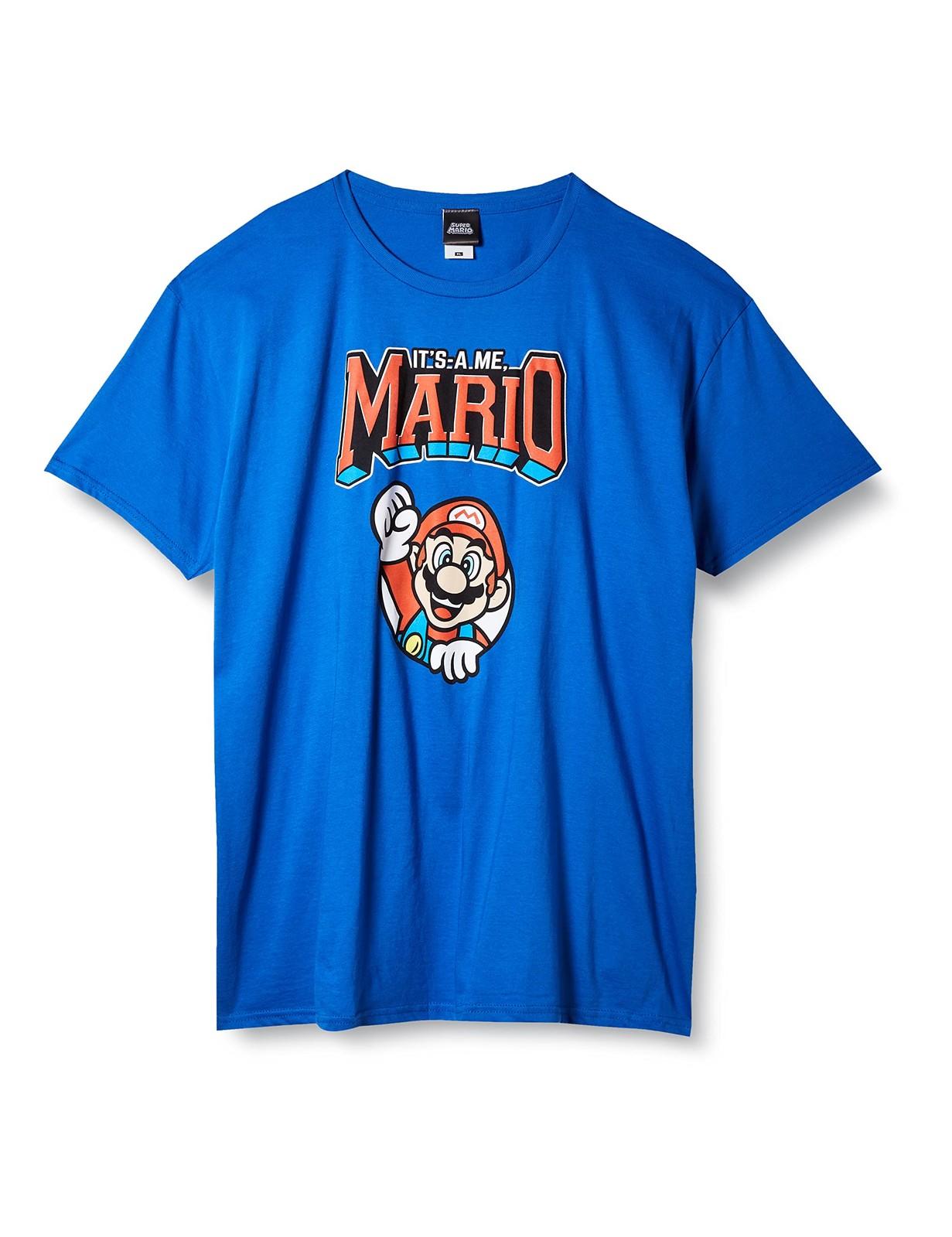 Super Mario Men s T-Shirt S Multicoloured XXXL