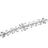 1pcs Glass DIY Craft Chains Sparkling Flower shape Statement Rhinestone Chain  For Women
