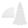 Set Trapunta Albero di Natale Fatto a Mano Modello da Cucito Fai da Te in Acrilico Trasparente Set di Righelli Strumenti