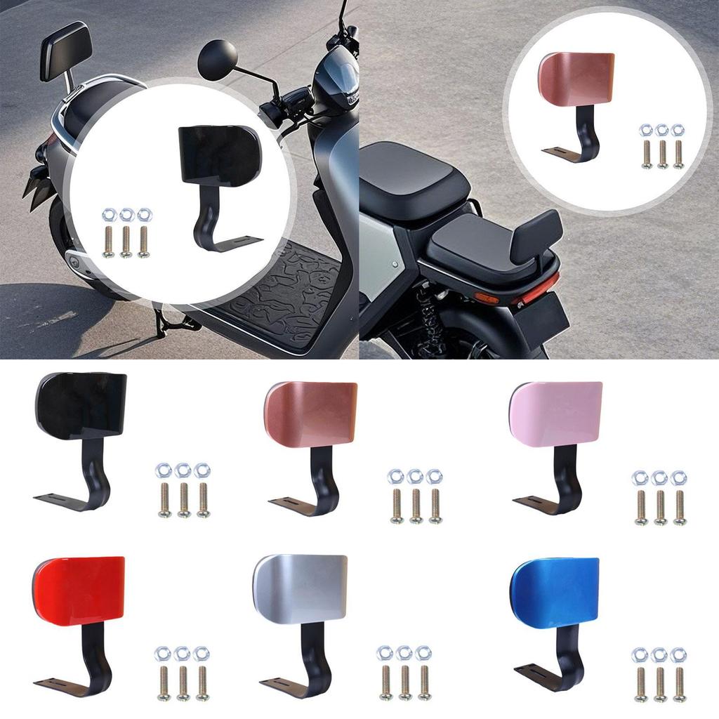Electric Bicycle Backrest Waterproof Universal Attachment Practical Rear Seat Backrest Cushion Pad for Electric Bike Accessory