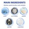 White Wall Repair Cream Wall Repair Paste, Wall Anti-Mildew Crack Nail Eye Dirt Repair White Putty Paste