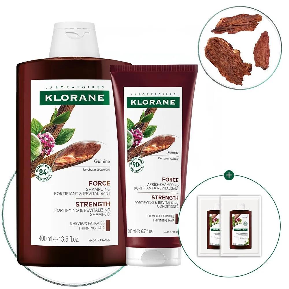 

[Scalp Vitality & Hair Strengthening] Quinine Edelweiss Shampoo 400ml + Conditioner 200ml
