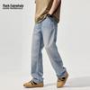 MARK FAIRWHALE Men's Loose Straight-Fit Jeans