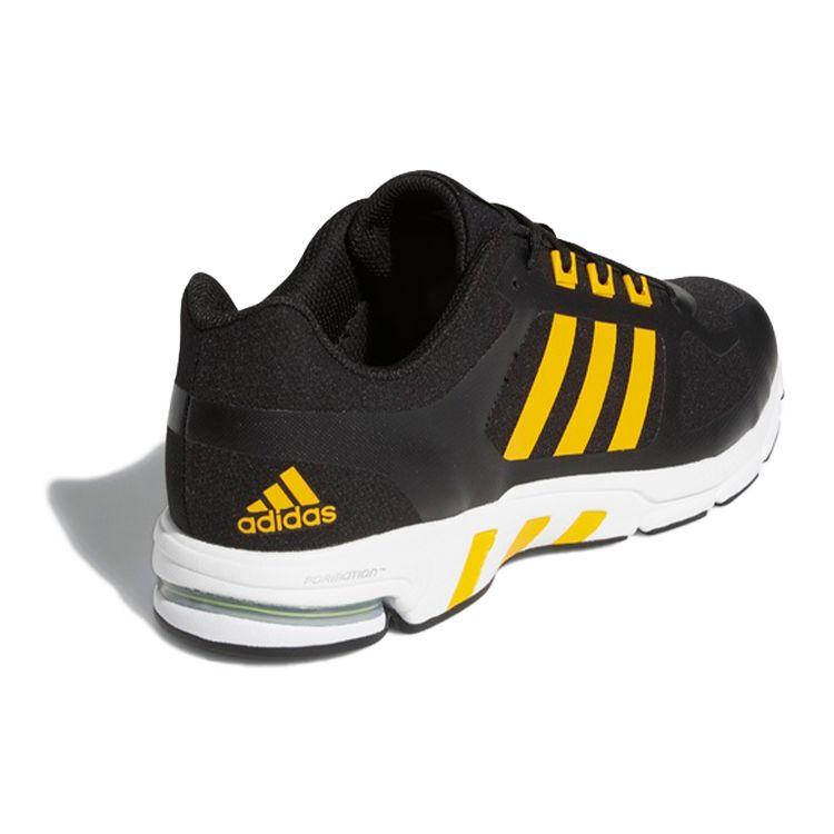 Adidas Echipament 10 Pantofi de alergare confortabili, la modă, cu absorbție a șocurilor, cu vârf jos, adidași unisex negru galben alb EE9621