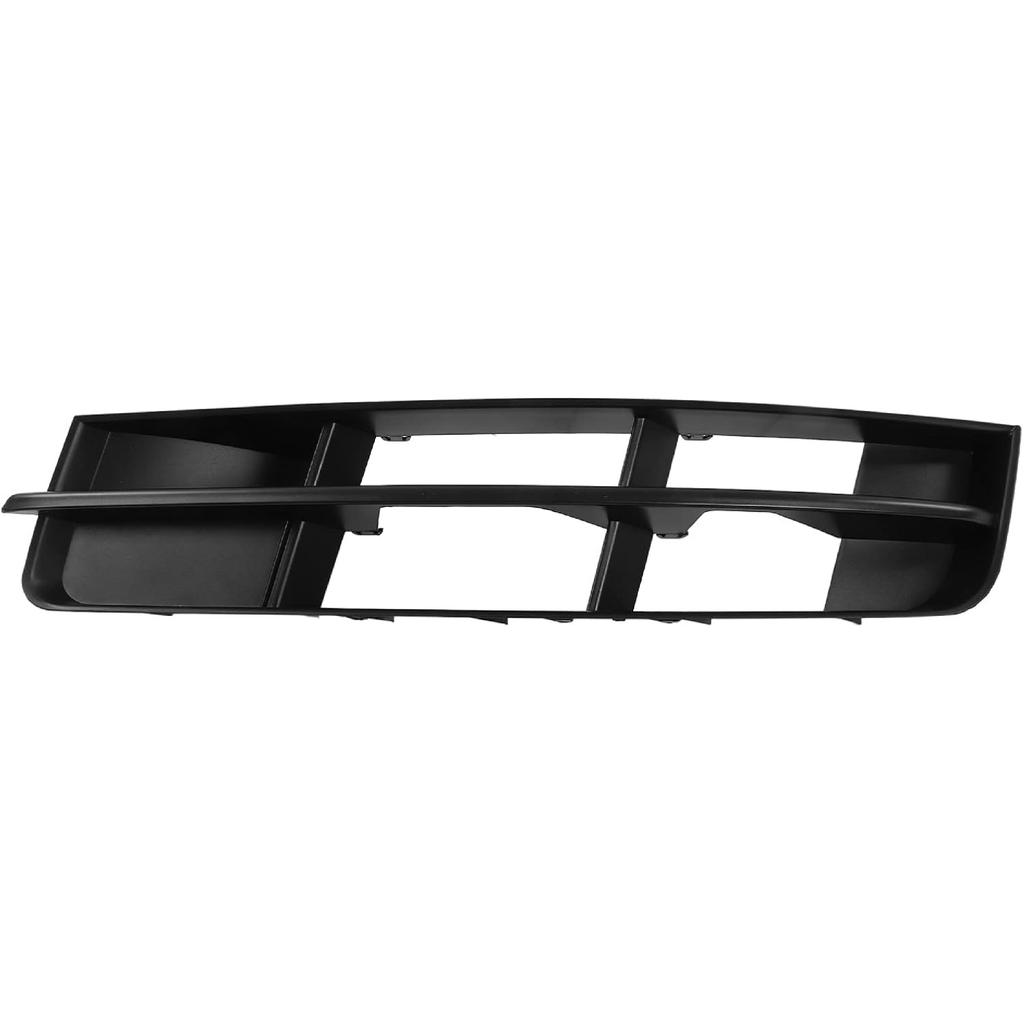 Front Bumper Lower Grille, Black ABS Air Vent Cover Trim for 2010-2015 Standard Bumper, Right Side, AU1039112
