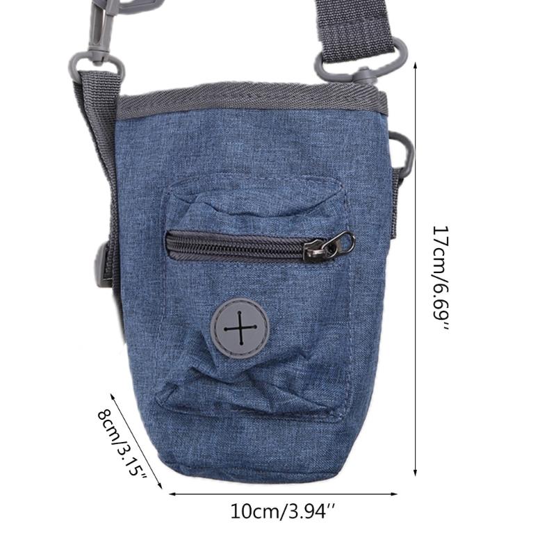 Portable Dog Training Treat Bag Puppy Snack Reward Dog Training Pouch Bag Waist Bag Dog Walking Snack Feed Pocket