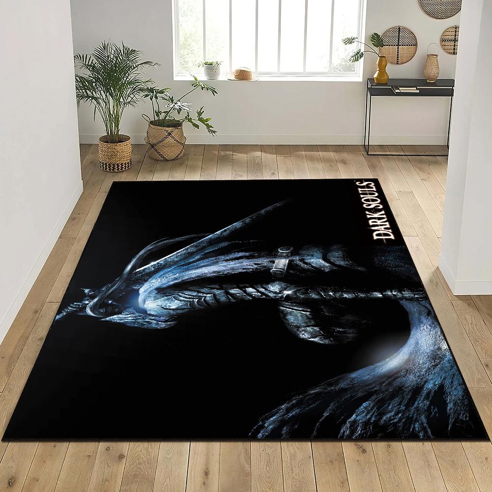 Hot Game The D-Dark Souls Door Mat Entrance Non-slip Washable Kitchen Carpet Living Room Hallway Rug Bathroom Decoration