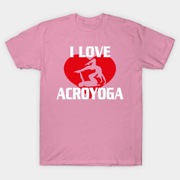 

T Shirt Women s I Heart Love Acroyoga Acro Yoga T Shirt Harajuku Print Kawaii Tshirt Summer Short Sleeve Female T-Shirt Top Tee B Practical Use S розовый