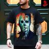Men's and Women's T-shirts Jason V's Michael Horror Movie Retro Tee | Unisex  Heavy Cotton