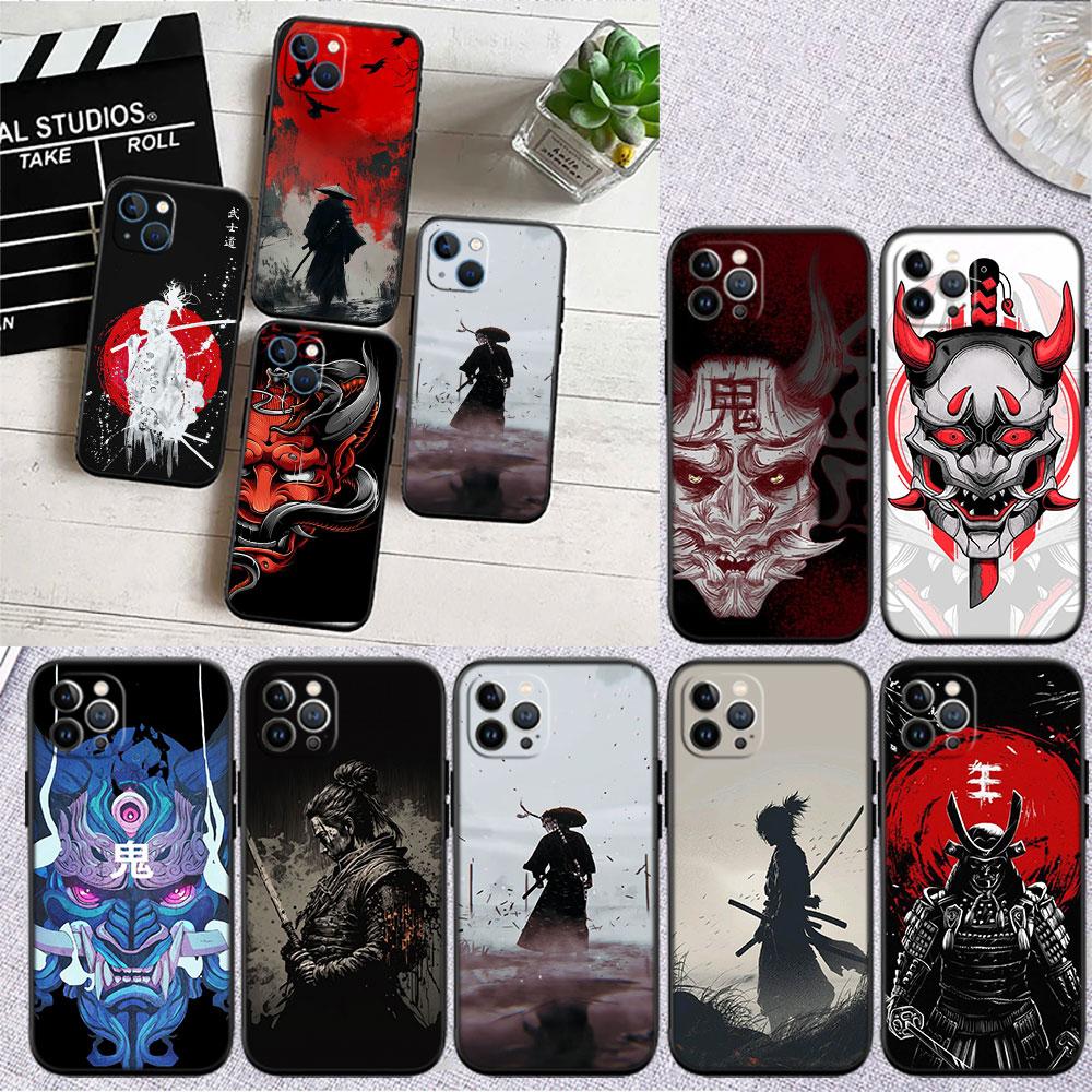 CJ71 Japan Samurai Mask Soft Shell Phone Case for Xiaomi Xiaomi Poco M4 M5 M6 M7 X3 X6 X7 F8 Ultra Pro GT NFC