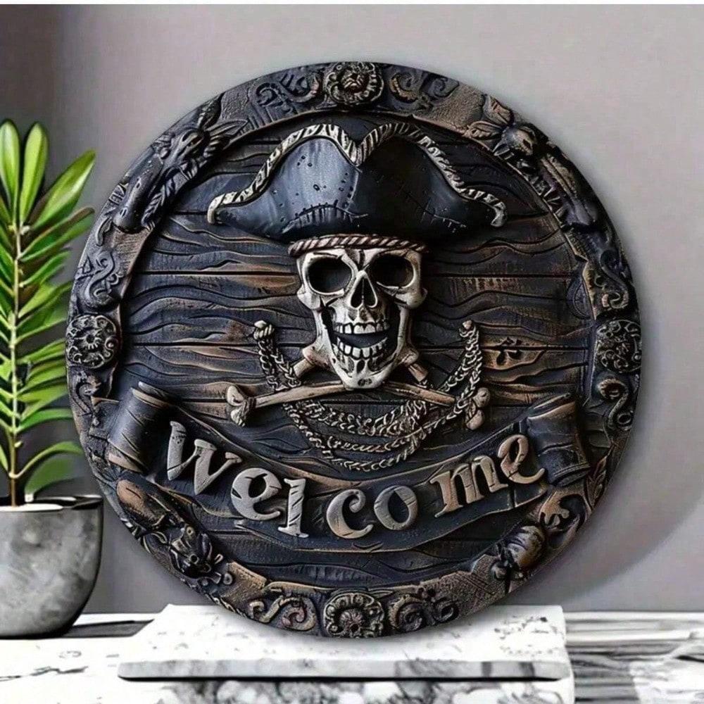 

Vintage Metal Tin Sign Plaque Retro Wall Art Home Bar Decor 2D