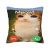 Meowl Calling Remind Message Accept Phone Call Cat Meme Owl Pillow Case Pillow Cover For Wedding Party Home Decor Pillowcases