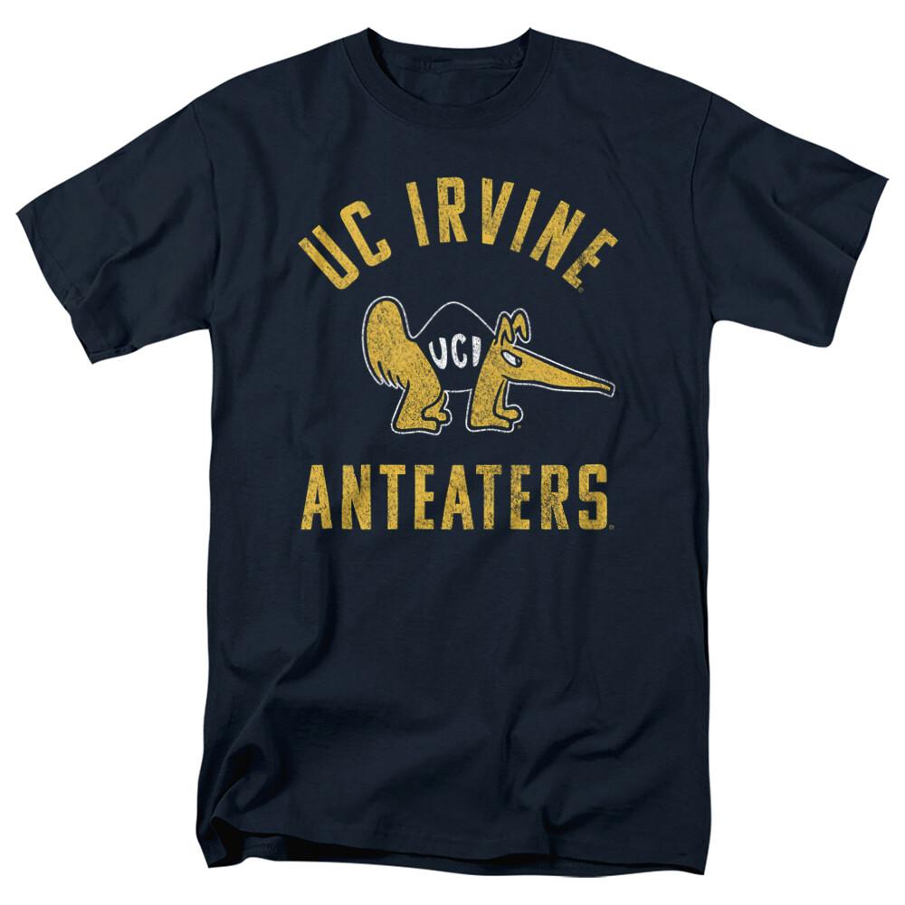 University of California Irvine Adult T-Shirt Anteaters Logo, Navy, S-5XL S разноцветный