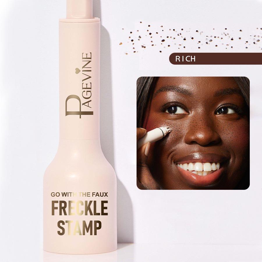 

PAGE VINE Dual End Freckle Stamp Pen Long Lasting Concealer Pen 4