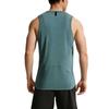 Nike Dri Fit Tank Tops Men's Mineral Slate/Green Base Color Crew Neck Moderate IF2806-382