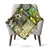 Football Hat Customize Your Name Blanket Used For Chair Office Sofa Bed Camping Soft And Warm Giving Friends And Relatives Birthday Graduation Gift