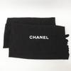 CHANEL [Excellent Condition] G36438 CC Logos Leather Heel Long Boots/ shoes 36 1/2 blackUsed
